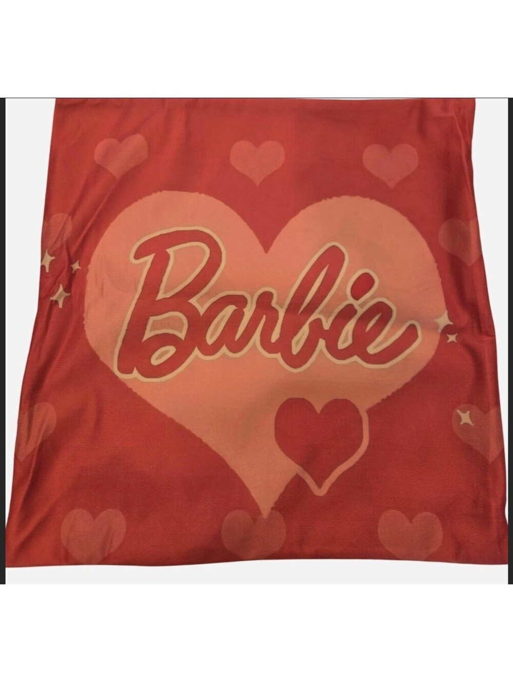 Barbie heart drawstring bag
